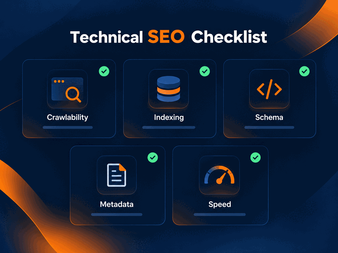 PulseWMS technical SEO checklist